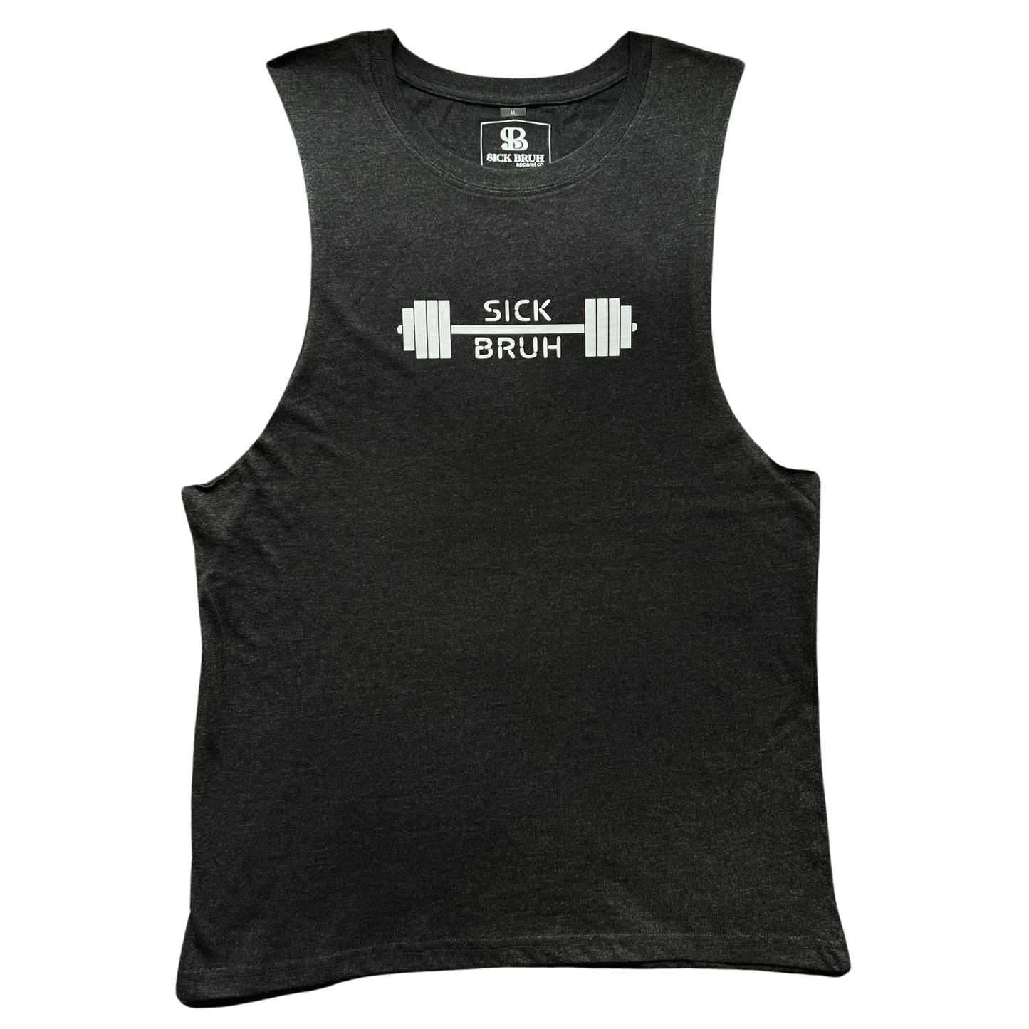 Black Marle Big Air Tank-Men's Big Air Tank Shirt-Gym T-Shirt-Front