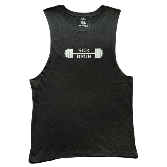 Black Marle Big Air Tank-Men's Big Air Tank Shirt-Gym T-Shirt-Front